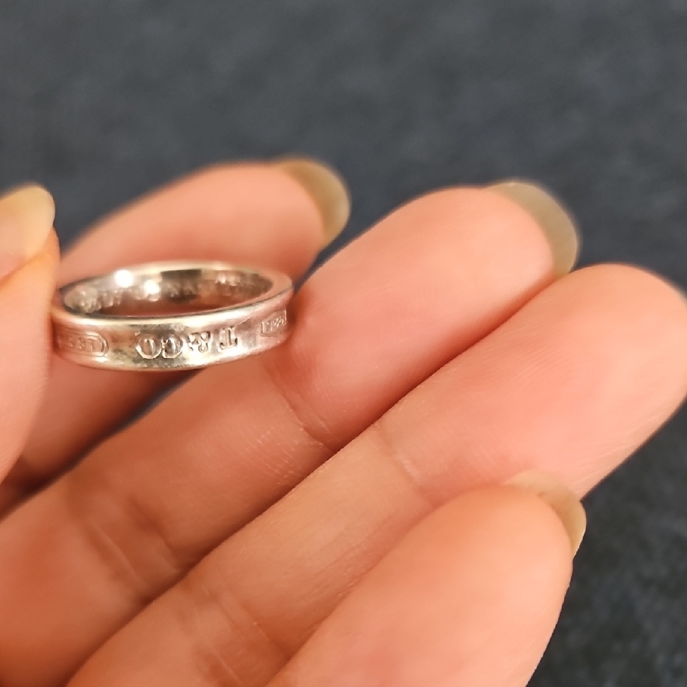 Tiffany & Co Silver Minimalist Ring